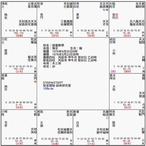 身宮查詢|紫微斗數手工排盤，第二步驟：立身宮、來因宮，歡迎。